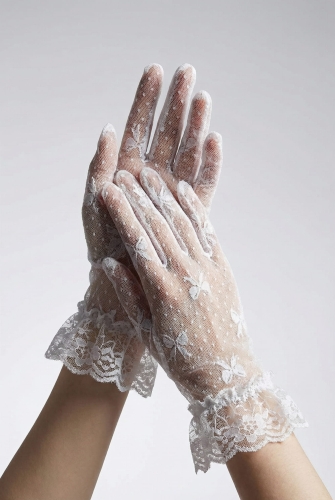 Δαντελένια Γάντια για Επίσημες Περιστάσεις