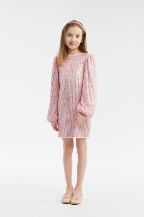 φόρεμα για κορίτσια, επίσημο φόρεμα κορίτσι, παιδικό φόρεμα ροζ, εορταστικό φόρεμα κοριτσιού, φόρεμα Γαβριέλα, κομψό παιδικό φόρεμα, πολυτελές φόρεμα για παιδιά, παιδικά ρούχα γιορτές