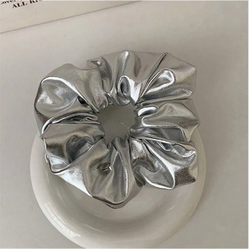 Ασημένια Λάμψη Scrunchie για Κορίτσια