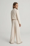 παιδικό σετ Emi ανοιχτό μπεζ styling, εορταστικό ντύσιμο έφηβη, κομψό σετ Βάπτισης