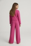 παιδικό σετ Emi φούξια ολόκληρο styling, ζωντανή εορταστική μόδα, καλοκαιρινό σύνολο